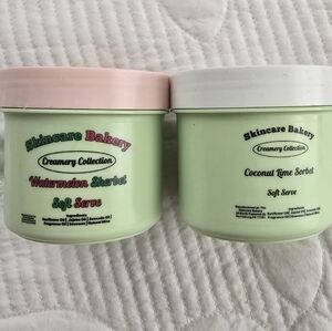 Soft Serve Duo - Watermelon Sherbet & Coconut Lime Sorbet